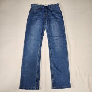 Levi 514 Performance Straight Youth Boy Size 14 Reg (Fit 27W 27.5L) Med Wash
